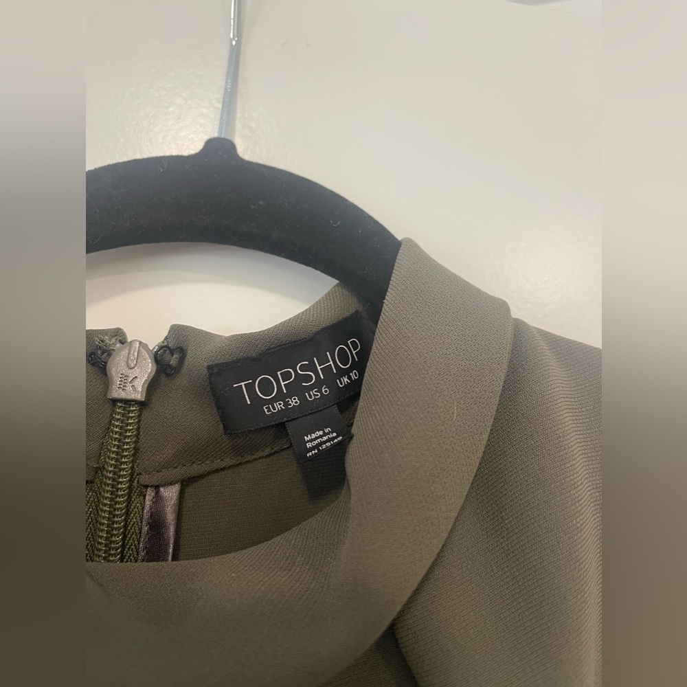 Topshop Halter Neck Dress - Picture 3 of 5